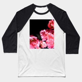 neon roses scarf Jackie Smith Baseball T-Shirt